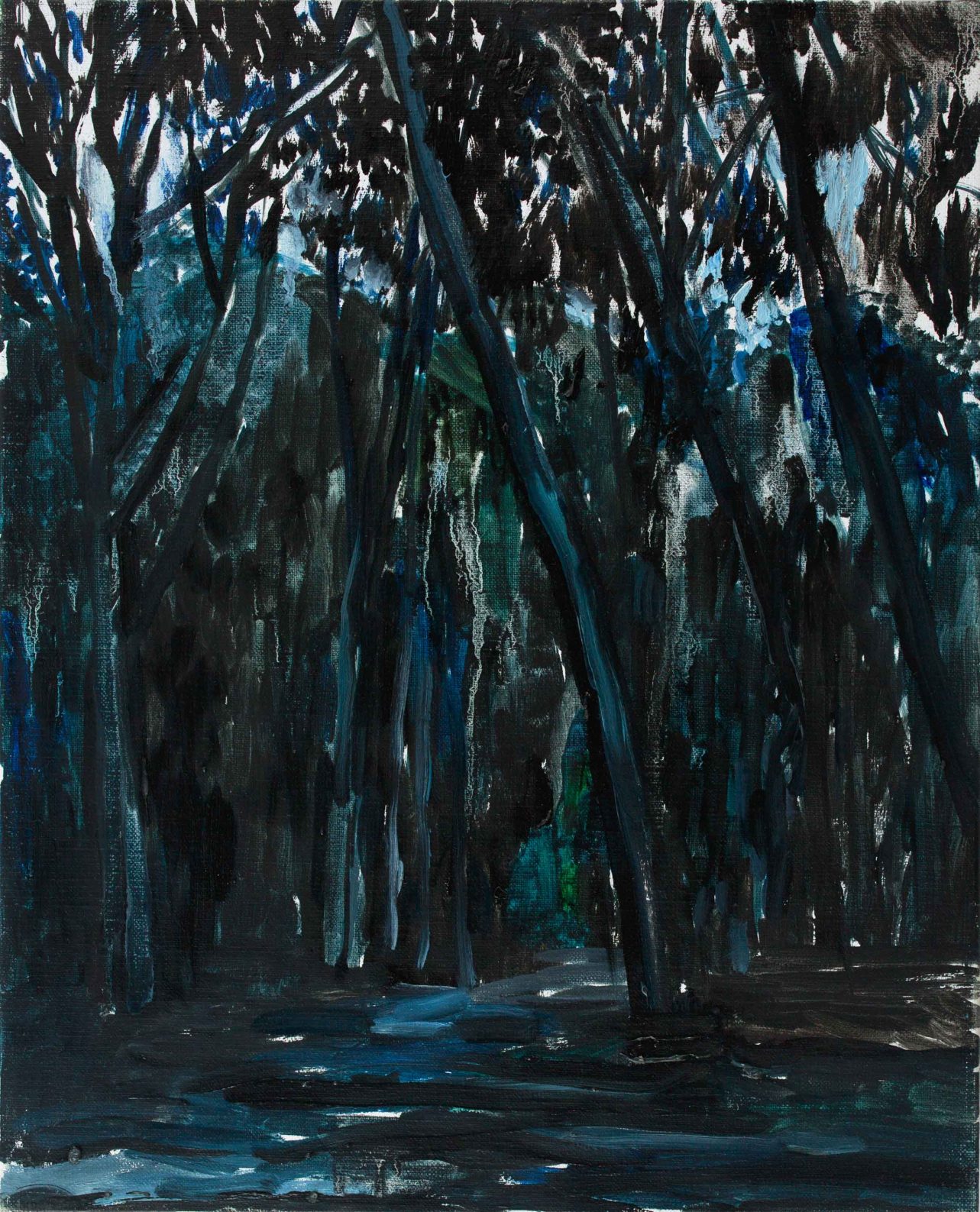 Forest 2-2 41×33 2013 Oil canvas