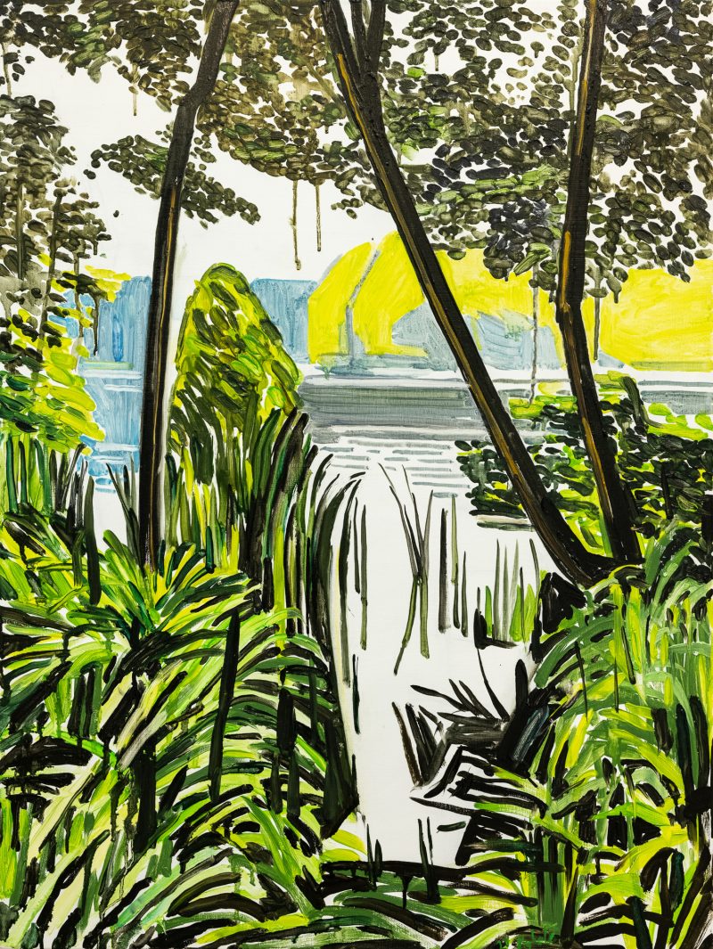 Jungle 1, 2021. Oil, canvas. 80×60 cm